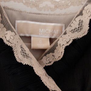 Michael Kors Black Tiered Dress